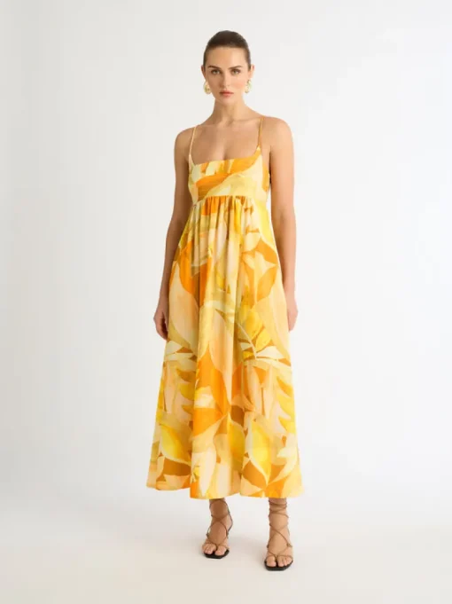 Woman SHEIKE Dresses^Amber Leaves Maxi Dress