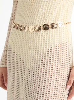 Woman SHEIKE Belts^Full Moon Chain Belt