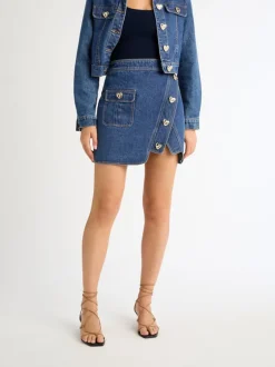 Woman SHEIKE Co-Ords & Sets^Heart Republic Denim Skirt