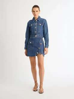Woman SHEIKE Co-Ords & Sets^Heart Republic Denim Skirt