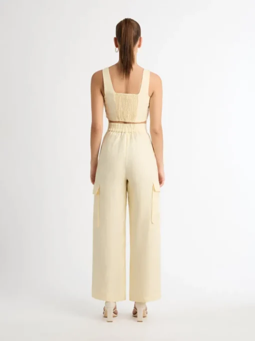 Woman SHEIKE Crops & Camis^Lexi Linen Crop Top