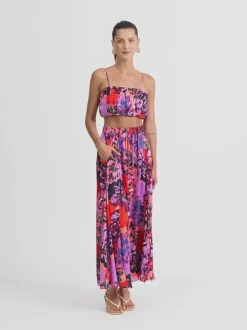 Woman SHEIKE Crops & Camis^Vivid Blooms Top
