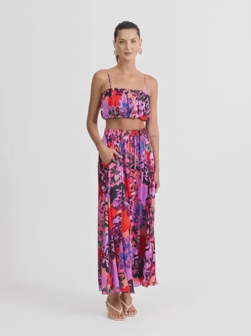 Woman SHEIKE Crops & Camis^Vivid Blooms Top
